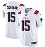 Nike Patriots 15 Nelson Agholor White Vapor Untouchable Limited Jersey Dzhi,baseball caps,new era cap wholesale,wholesale hats
